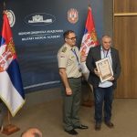 Повеља Удружења грудних хирурга Србије за проф. др Слободана Милисављевића